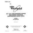 WHIRLPOOL SF336PESW7 Katalog Części
