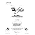 WHIRLPOOL MW8800XS0 Katalog Części