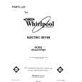 WHIRLPOOL LE6605XPW0 Katalog Części