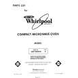 WHIRLPOOL MW1500XW0 Katalog Części