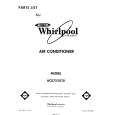 WHIRLPOOL AC0752XT0 Katalog Części