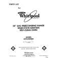 WHIRLPOOL SF395PEPW0 Katalog Części