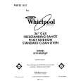 WHIRLPOOL SF5140SRN9 Katalog Części