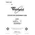 WHIRLPOOL MC8991XT0 Katalog Części