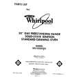 WHIRLPOOL SF3100EKW0 Katalog Części