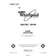 WHIRLPOOL LE9800XPW0 Katalog Części