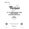 WHIRLPOOL SF314PSRW0 Katalog Części
