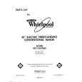 WHIRLPOOL RF3120XPW0 Katalog Części