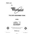 WHIRLPOOL MW8570XR0 Katalog Części
