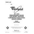 WHIRLPOOL SF337PEXW0 Katalog Części