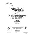 WHIRLPOOL SF365BEPW2 Katalog Części