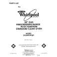WHIRLPOOL SF330PEWN3 Katalog Części