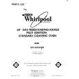 WHIRLPOOL SF3100SKW0 Katalog Części