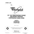 WHIRLPOOL SF336PESW2 Katalog Części