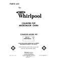 WHIRLPOOL MW8400XL0 Katalog Części