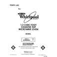 WHIRLPOOL MW8650XS7 Katalog Części