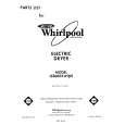 WHIRLPOOL LE8600XWN0 Katalog Części