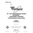 WHIRLPOOL SF5340ERN6 Katalog Części