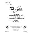 WHIRLPOOL SF310PEWW2 Katalog Części