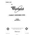 WHIRLPOOL MW3500XP3 Katalog Części