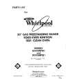 WHIRLPOOL SF395BEPW1 Katalog Części