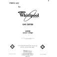 WHIRLPOOL LG5811XPW0 Katalog Części