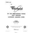 WHIRLPOOL SF305ESPW0 Katalog Części