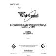 WHIRLPOOL RB120PXV0 Katalog Części