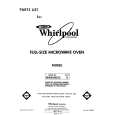 WHIRLPOOL MW8500XS0 Katalog Części