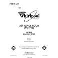 WHIRLPOOL RH4736XWN0 Katalog Części