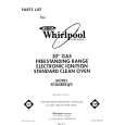 WHIRLPOOL SF302EERW5 Katalog Części
