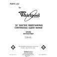 WHIRLPOOL RF3300XPW0 Katalog Części