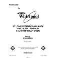 WHIRLPOOL SF305EERW0 Katalog Części