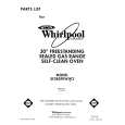 WHIRLPOOL SF385PEWW2 Katalog Części