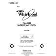 WHIRLPOOL MW8700XR0 Katalog Części