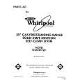 WHIRLPOOL SF365BEXW1 Katalog Części