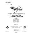 WHIRLPOOL SF3100SRW2 Katalog Części