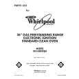 WHIRLPOOL SF5140ERW6 Katalog Części