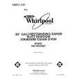 WHIRLPOOL SF0140SRW5 Katalog Części