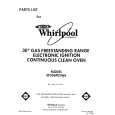 WHIRLPOOL SF336PESW6 Katalog Części