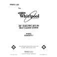 WHIRLPOOL RS660BXV1 Katalog Części