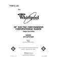 WHIRLPOOL RF316PXXB0 Katalog Części