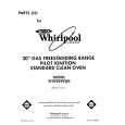WHIRLPOOL SF302BSRW6 Katalog Części