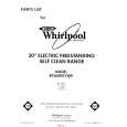 WHIRLPOOL RF360BXVF0 Katalog Części