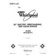 WHIRLPOOL RF363PXPT1 Katalog Części