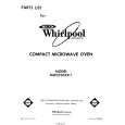 WHIRLPOOL MW3520XP1 Katalog Części