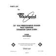 WHIRLPOOL SF301BERW0 Katalog Części