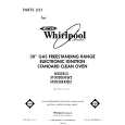 WHIRLPOOL SF3020ERW2 Katalog Części