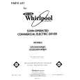 WHIRLPOOL CE2500XMW0 Katalog Części