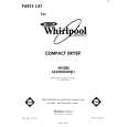 WHIRLPOOL LE4900XMW1 Katalog Części